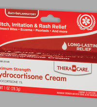 Thera|Care 1% Hydrocortisone Cream, 1 oz.