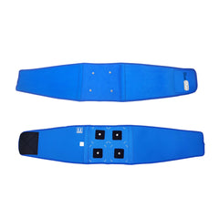 Conductive Back Wrap by Blue Silver - (compatible with Velcro Backed Gel Pads and Conductive garment electrodes - both sold seperately) - Size Waist - 32