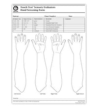 Touch-Test Monofilament - Screening Form for Hand - 100 Sheet Pad