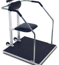 Detecto, 6868 Bariatric Scale, Digital, 1000 lb x .2 lb / 450kg x .1 kg, 32" x 34" Platform, Seat, AC Adaptor