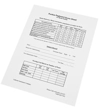 Manipulation and Dexterity Test - Purdue Pegboard Accessory - 25 Scoring Forms