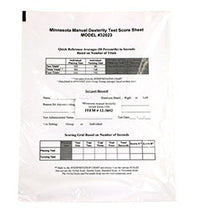 Manipulation and Dexterity Test - Minnesota Accessory - 50 Record Forms