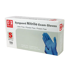 Nitrile Gloves, Nitrile Exam Gloves, Latex-Free, Large, Case of 10 (100 pieces per box, 1000 pieces total)