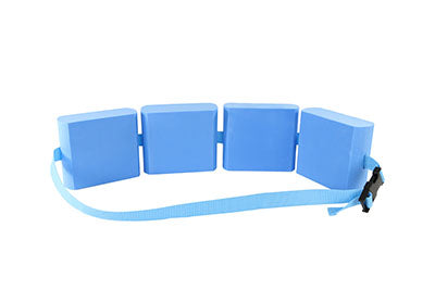 CanDo swim belt with four oval floats, blue