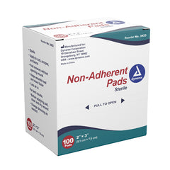 Non-Adherent Gauze Pad Sterile 2 x 3 Bx/100