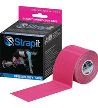 Strapit Kinesiology Tape, 2 in x 5.5 yds, Pink