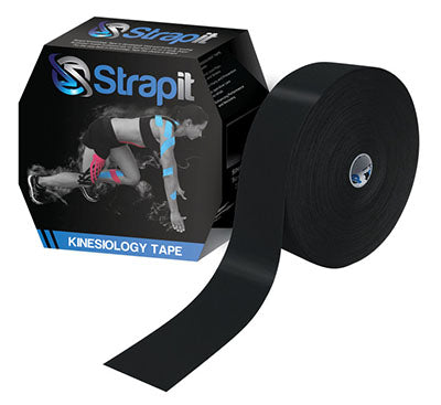 Strapit Kinesiology Tape, 2 in x 34 yds, Black