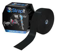 Strapit Kinesiology Tape, 2 in x 34 yds, Black