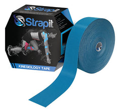 Strapit Kinesiology Tape, 2 in x 34 yds, Blue