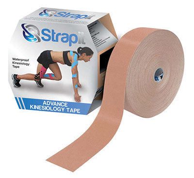 Strapit Advance Kinesiology Tape, 2 in x 34 yds, Tan