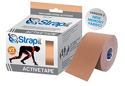 Strapit Activetape V2 with Memory Fabric, 3 in x 5.5 yds, Flesh