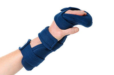 Comfy Splints, Hand/Wrist/Finger Orthosis Headliner Cover, Adult, Small, Navy