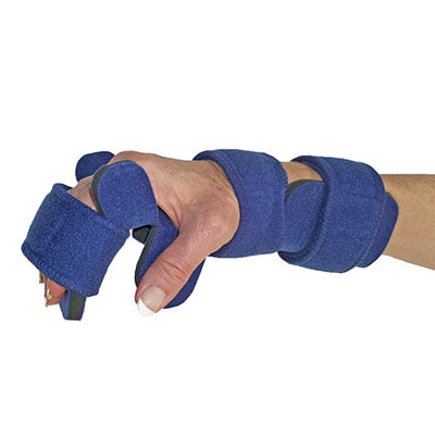 Comfyprene Hand/Thumb Orthosis, Adult, Light Blue