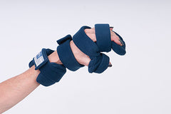 Comfy Splints Progressive Rest Hand w/ Five Straps (finger separator included), Adult, Left