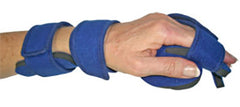 Comfy Splints, Comfyprene Hand Separate Finger Splint, Pediatric, Large, Dark Blue, Right