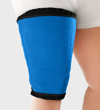 Tribute Wrap, Sleep Sleeve Knee to Thigh (LE-DG), Small, Regular, Blue