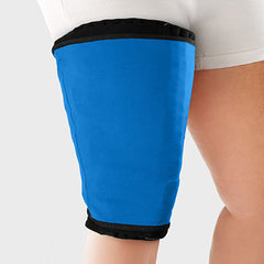 Tribute Wrap, Sleep Sleeve Knee to Thigh (LE-DG), Medium, Regular, Blue