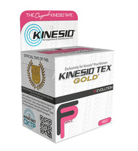 Kinesio Tape, Tex Gold FP, 2" x 5.5 yds, Red, 1 Roll