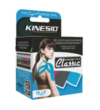 Kinesio Tape, Tex Classic, 2" x 4.4 yds, Blue, 1 Roll