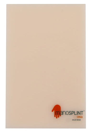 Manosplint Ohio Solid Beige 1/12" x 18" x 24" Solid Beige, 1 sheet