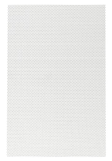 Manosplint Ohio Perf White 1/8" x 18" x 24" 42% Perf White, 1 sheet