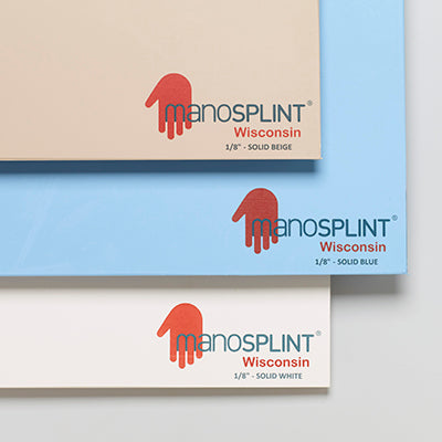 Manosplint Wisconsin Perf 1/8" x 18" x 24" 1% Perf White, case of 4