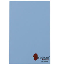 Manosplint Wisconsin Solid 1/8" x 12" x 18" Solid Blue, 1 sheet