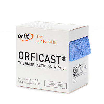 Orficast Thermoplastic Tape, 2" x 9', Blue