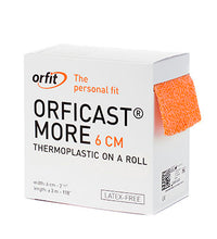 Orficast More Thermoplastic Tape, 2" x 9', Orange