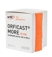 Orficast More Thermoplastic Tape, 6" x 9', Orange