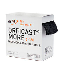 Orficast More Thermoplastic Tape, 2" x 9', Black, Case of 6