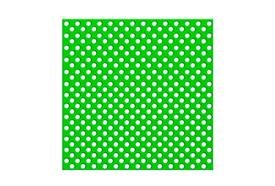 Orfit Colors NS, 18" x 24" x 1/12", micro perforated 13%, hot green