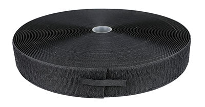 1-1/2" hook material, 25 yard dispenser box, black