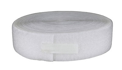 1-1/2" loop material, 10 yard, white