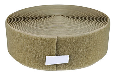 2" loop material, 10 yard, tan