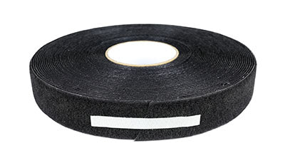 1-1/2" self-adhesive hook material, 25 yard dispenser box, black