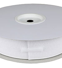 2" self-adhesive loop material, 25 yard dispenser box, white