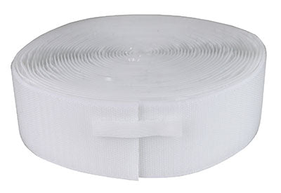 2" self-adhesive hook material, 10 yard dispenser box, white