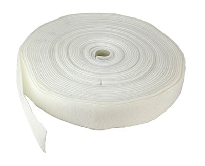 2-sided hook/loop - 2" x 25 yard - White