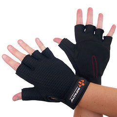 Impacto Carpal Tunnel Glove, Synthetic, Half Finger, Small