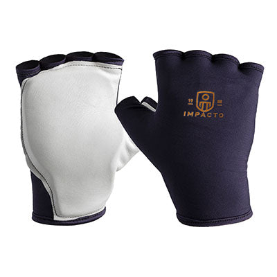 Impacto Anti-Impact Glove, Nylon Lycra with Soft Pearl, Fingerless, X-Small