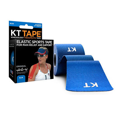 KT TAPE, Uncut 2" x 16', Blue, Set of 8 Rolls