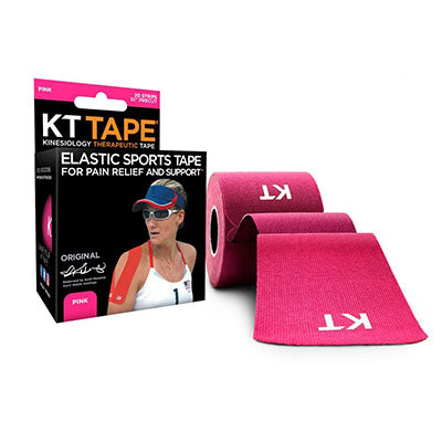 KT TAPE, Uncut 2" x 16', Pink, Set of 4 Rolls