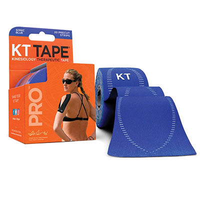 KT TAPE PRO, Precut 2" x 20', Blue