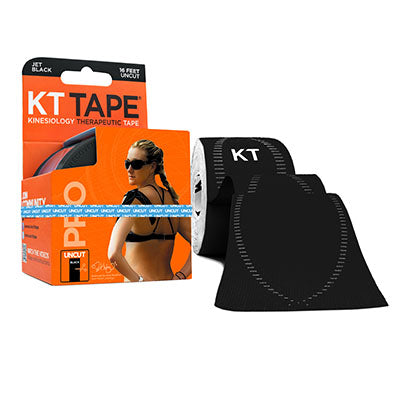 KT TAPE PRO/Uncut, 2" x 16', Jet Black