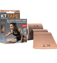 KT TAPE Gentle, Precut 10" Strip (20 each), Beige