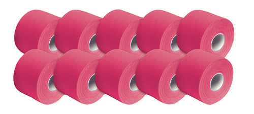 3B Tape, 2" x 16.5 ft, pink, latex-free, case of 10