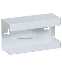 Clinton, Glove Box Holder, Single White Steel