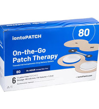 IontoPatch, patch/Vial, 80mA-min, pack of 6