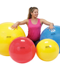 PhysioGymnic Inflatable Exercise Ball - Red - 30" (75 cm)